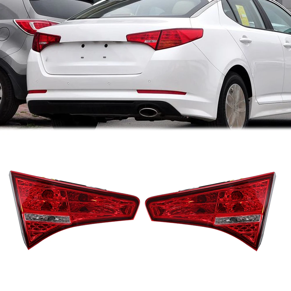 Rear Bumper Inside Tail Light Tail lamp Rear Brake Light Stop Light For kia k5 Optima 2011 2012 2013 ABS Tail Lights Assembly