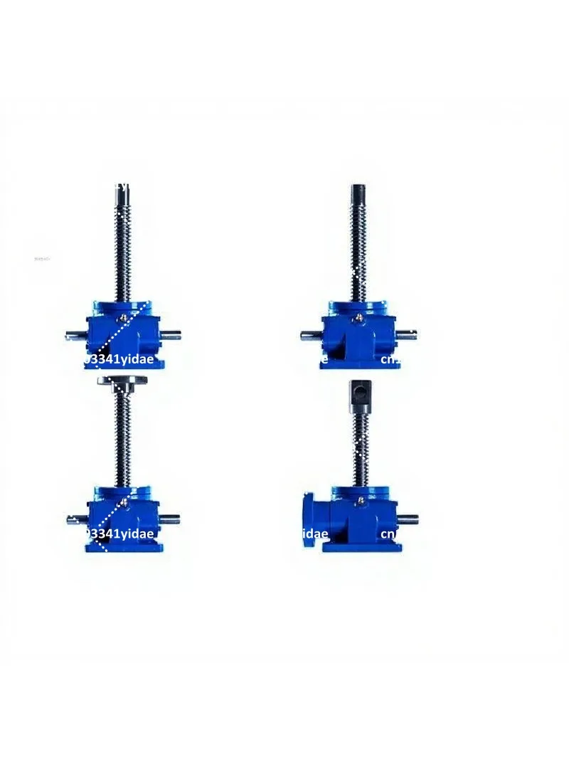 1T/2.5T/5T Leading Screw Lifting Collar Cigar Handoperated Worm Worm  Lifting Reducer Fixed Lifting Platform Electric Hand