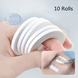 Cinta de levantamiento de pestañas hipoalergénica, parche para ojos, injerto de pestañas postizas, cinta de aislamiento de extensión, herramientas de levantamiento de párpados, 10 rollos