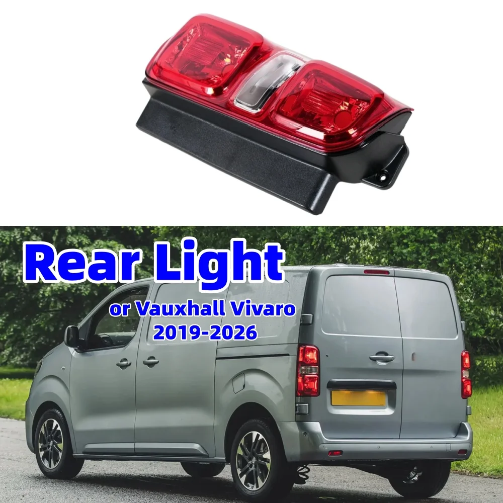 

Замена заднего фонаря автомобиля для Vauxhall Vivaro 2019-2026, задний фонарь, сигнальная лампа, аксессуары для освещения 9808243180