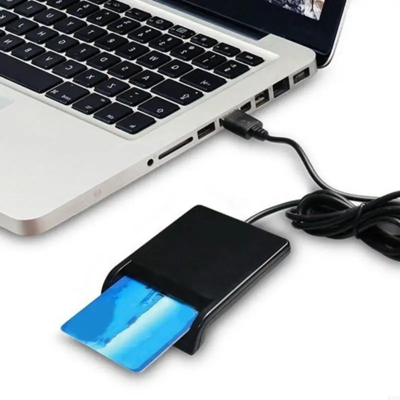 K3NB USB2.0 Intelligent Identification Card Reader for CAC Card Card Reader USB Connector Card Reader for Phones Tablet