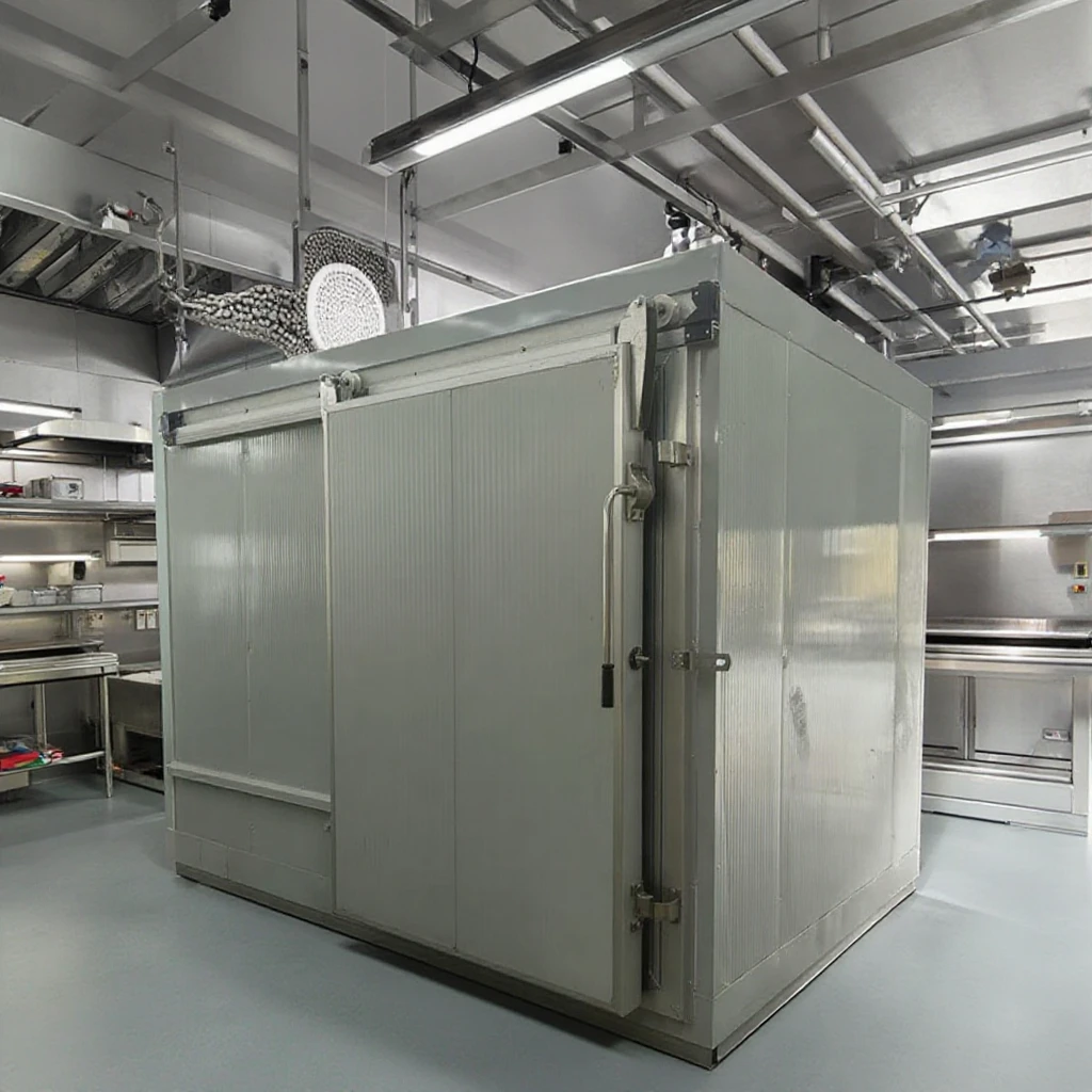 Frigorifero per ambienti personalizzato con congelatore 45c, sala di stoccaggio freddo da 20 piedi, 5 piedi x 5 piedi x 4 piedi, congelatore per ambienti freddi