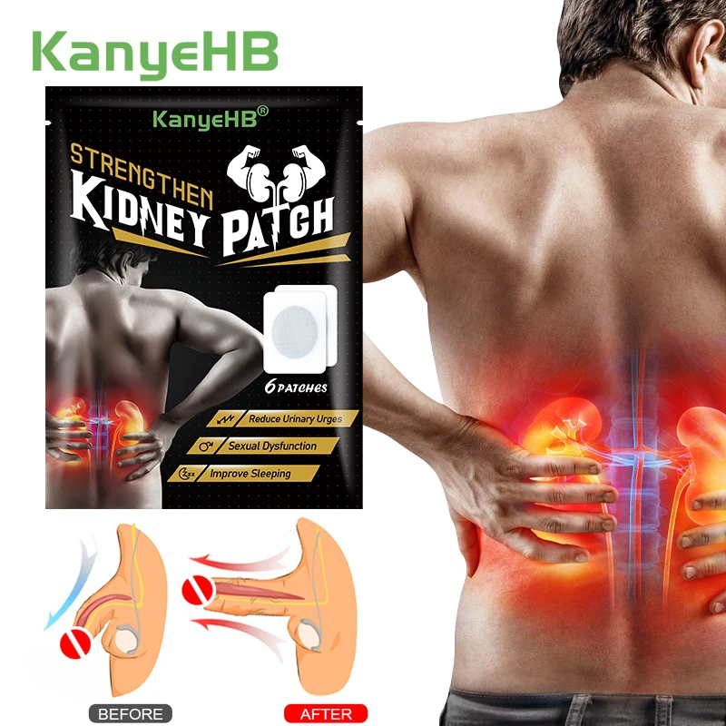 

6/18/30/42Pcs Man Kidney Plaster Herb Extract Health Care Strong Kidney Improve Sexual Function Sticker Kidney Deficiency Patch