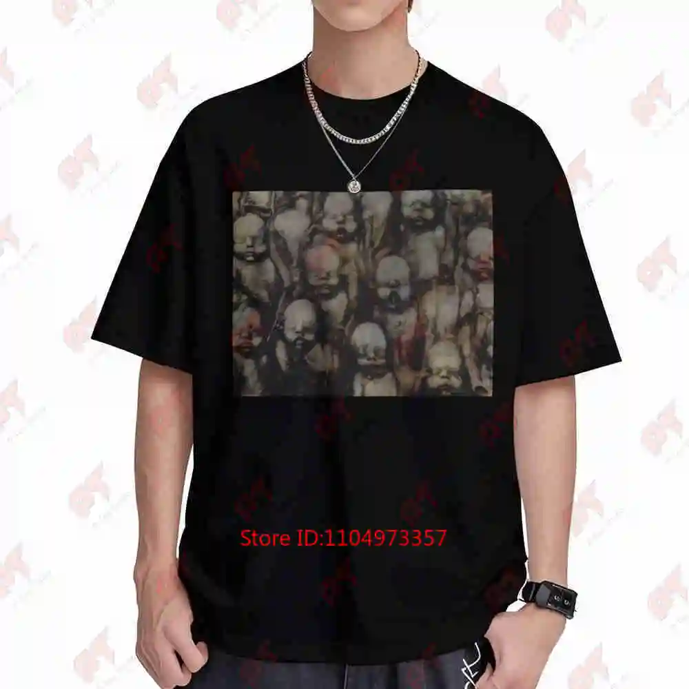 HR Giger Babies Vintage Short Sleeve Tee 100% Cotton T-Shirt