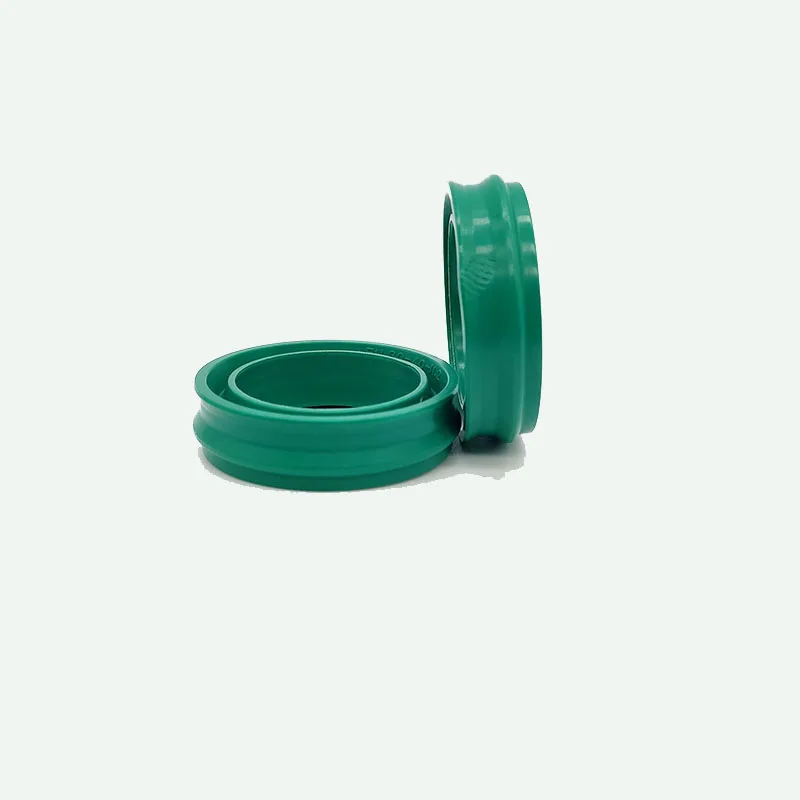 1 قطعة EU12-63mm نوع الغبار الختم الدائري O خواتم بولي هوائي هوائي اسطوانة قضيب المكبس ثنائي الاتجاه طوقا ثنائي الغرض الهواء ختم النفط الختم #3