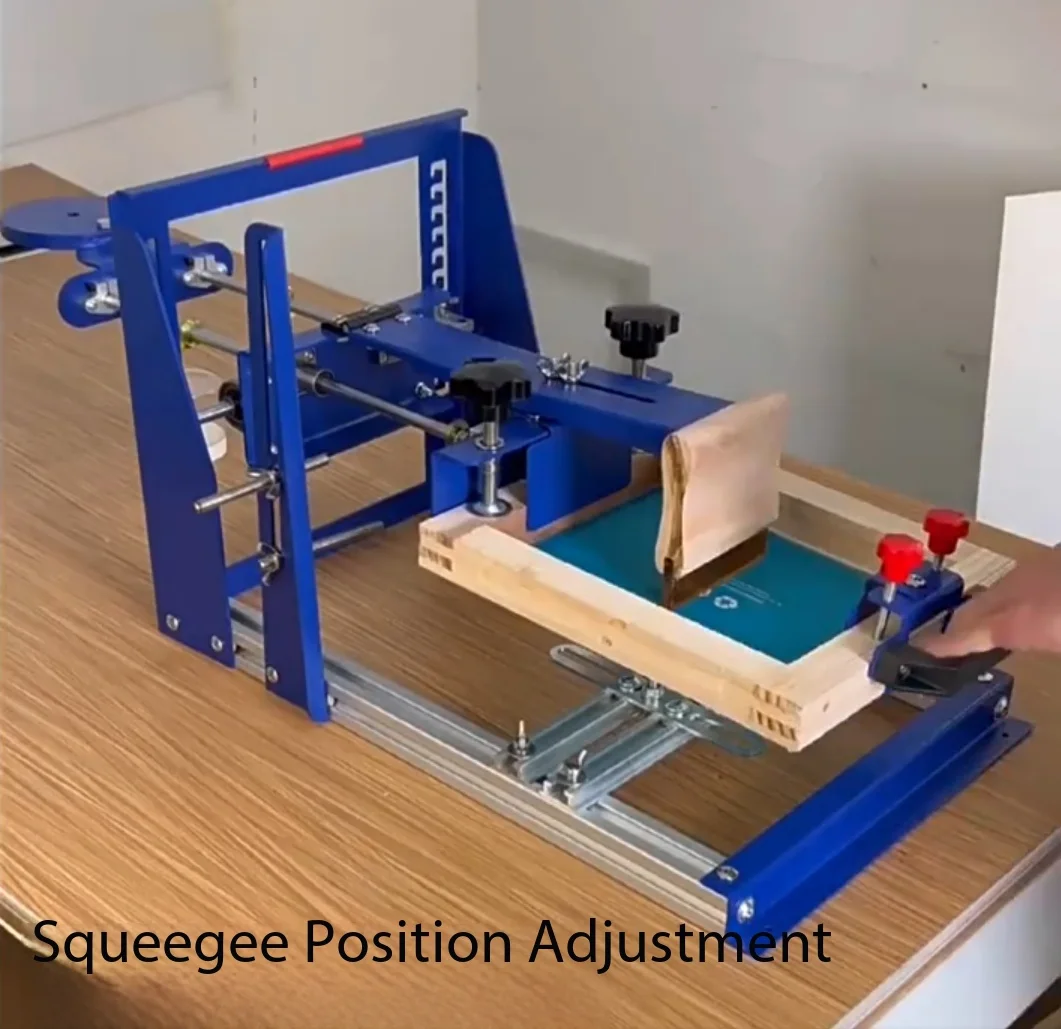 Suitable for manual curved screen printing machine cone cylindrical screen printing table with a diameter of less than 170mm