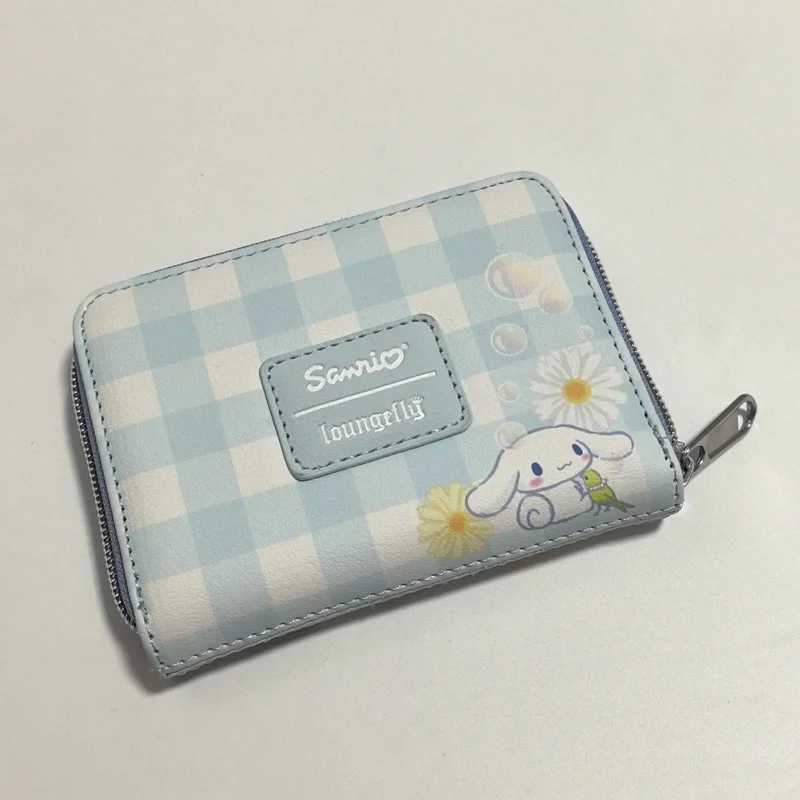 

Sanrio Loungefly Cute Cartoon Yugui Dog Card Bag Id Bag Big Ear Dog Storage Bag Printed Short Wallet Children'S Bag Gift