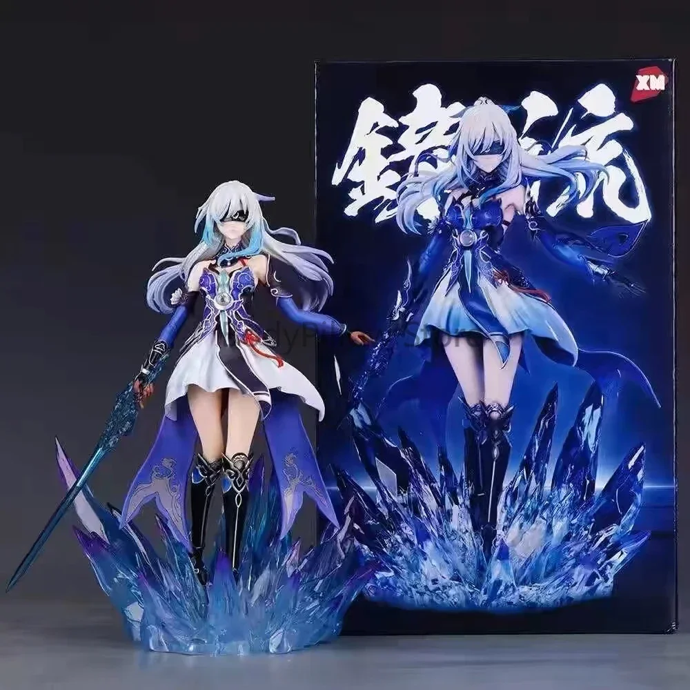 

Collapse star dome railway game merchandise Fenghua mirror flow figure gk animation two-dimensional beautiful girl