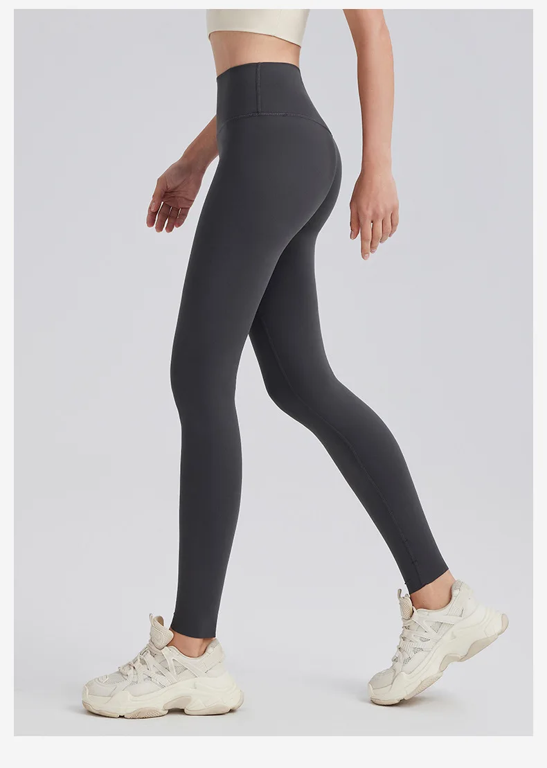 23 لون النساء اليوغا السراويل الورك رفع عالية الخصر سلس الصالة الرياضية طماق تشغيل اللياقة البدنية السراويل الرياضية تجريب السراويل الرياضية