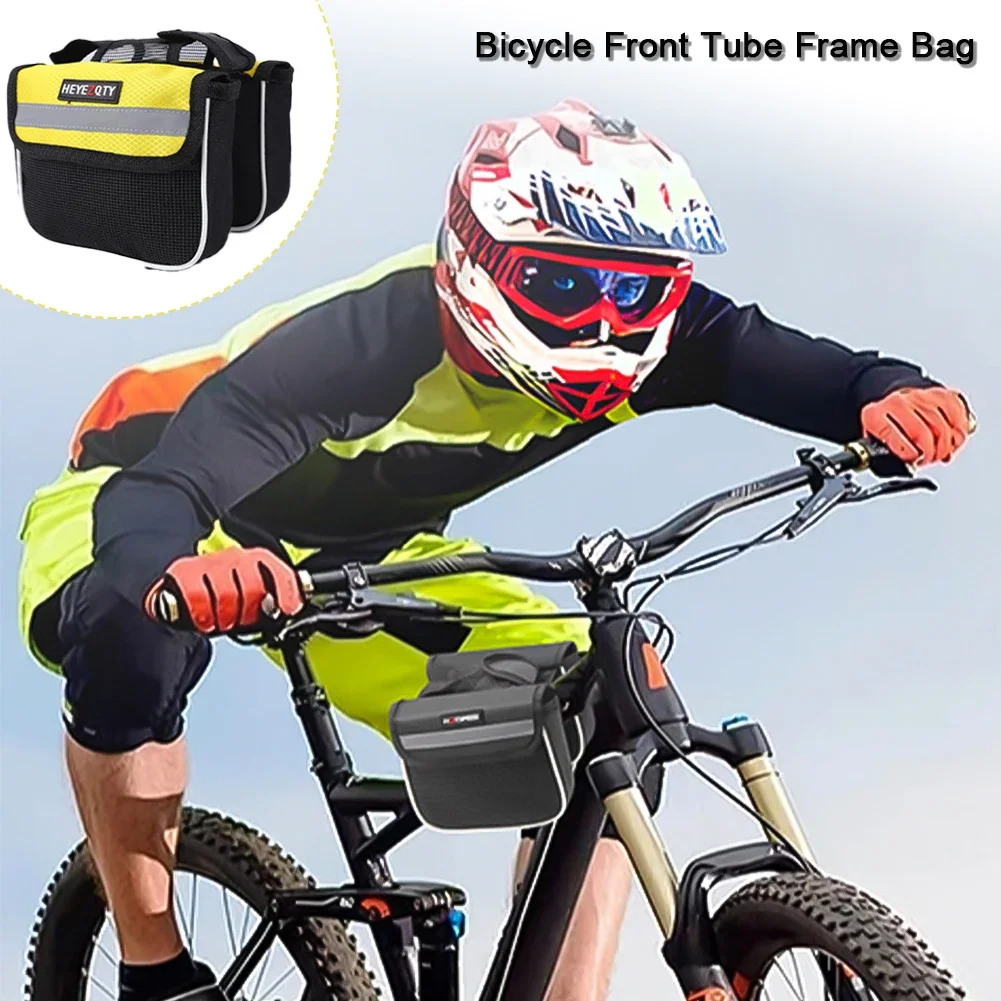 

MTB Bicycle Carrier Bag Rear Rack Bike Trunk Bag Luggage Pannier Back Seat Double Side Cycling Bycicle Ride-On Durable Travel