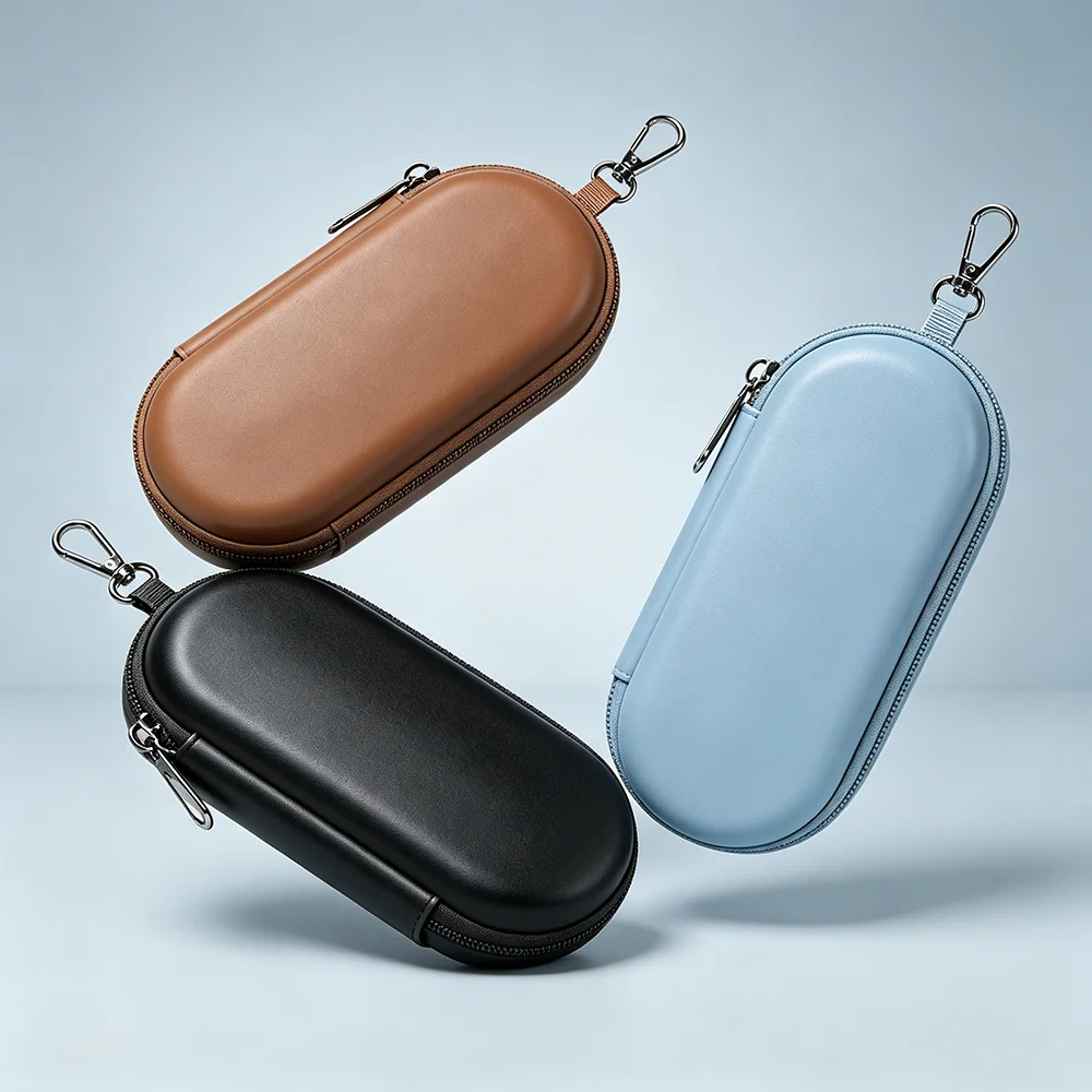 Scratch Resistant Eyewear Pouch Wear-Resistant Eva Sunglasses Case Hard Glasses Storage Portable Double Layer Eyeglasses Case