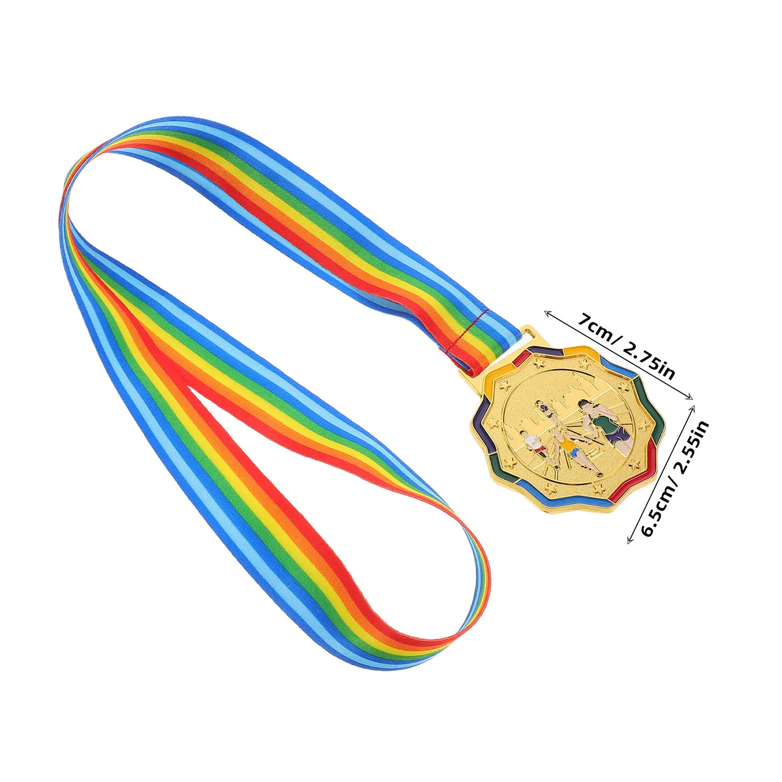 Intricate Design Marathon Medals Metal Running Award Medal Comfortable Weight for Sports Competitions Winners Trophy Event