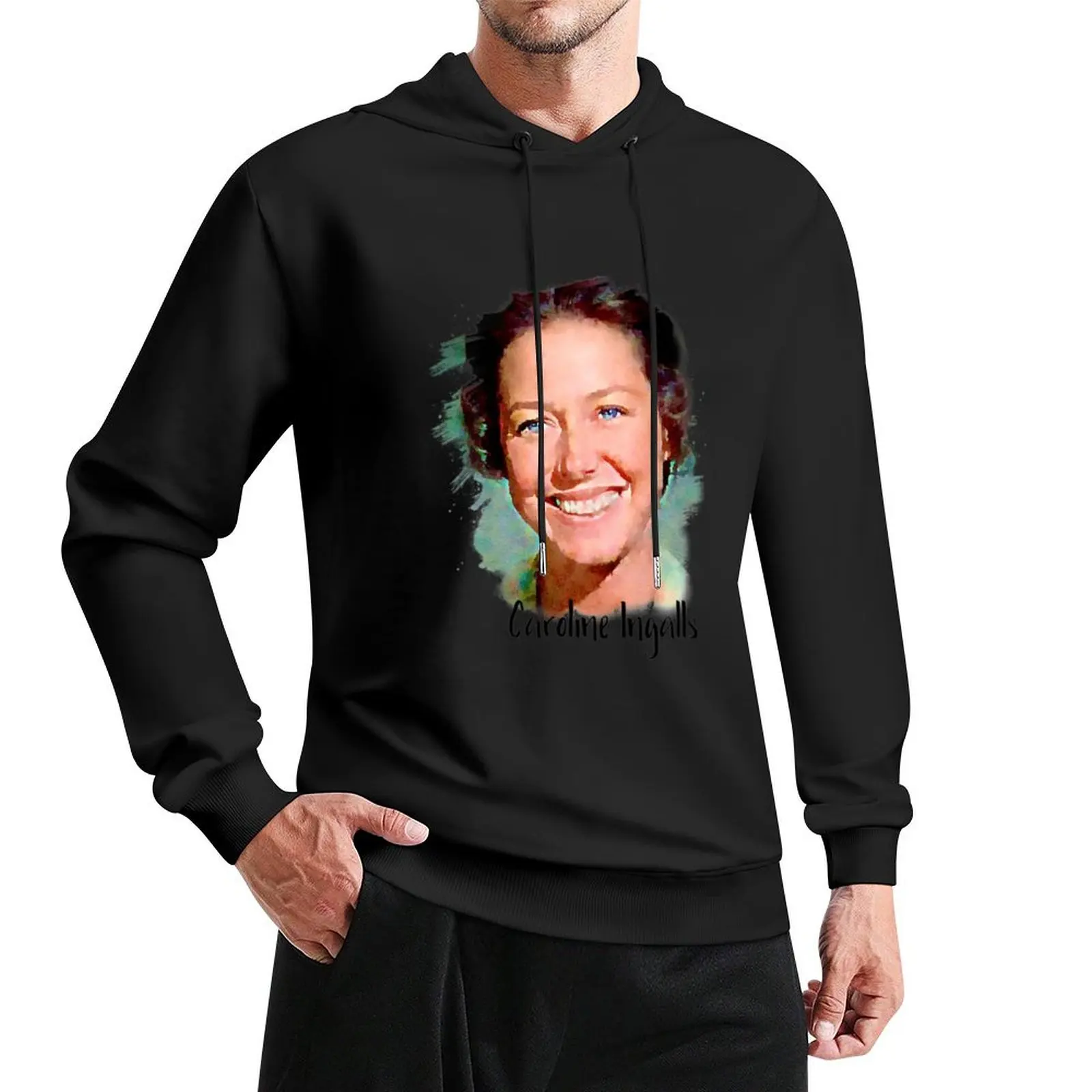 

Caroline Ingalls Little House on the Prairie Pullover Hoodie anime clothing oversized hoodie