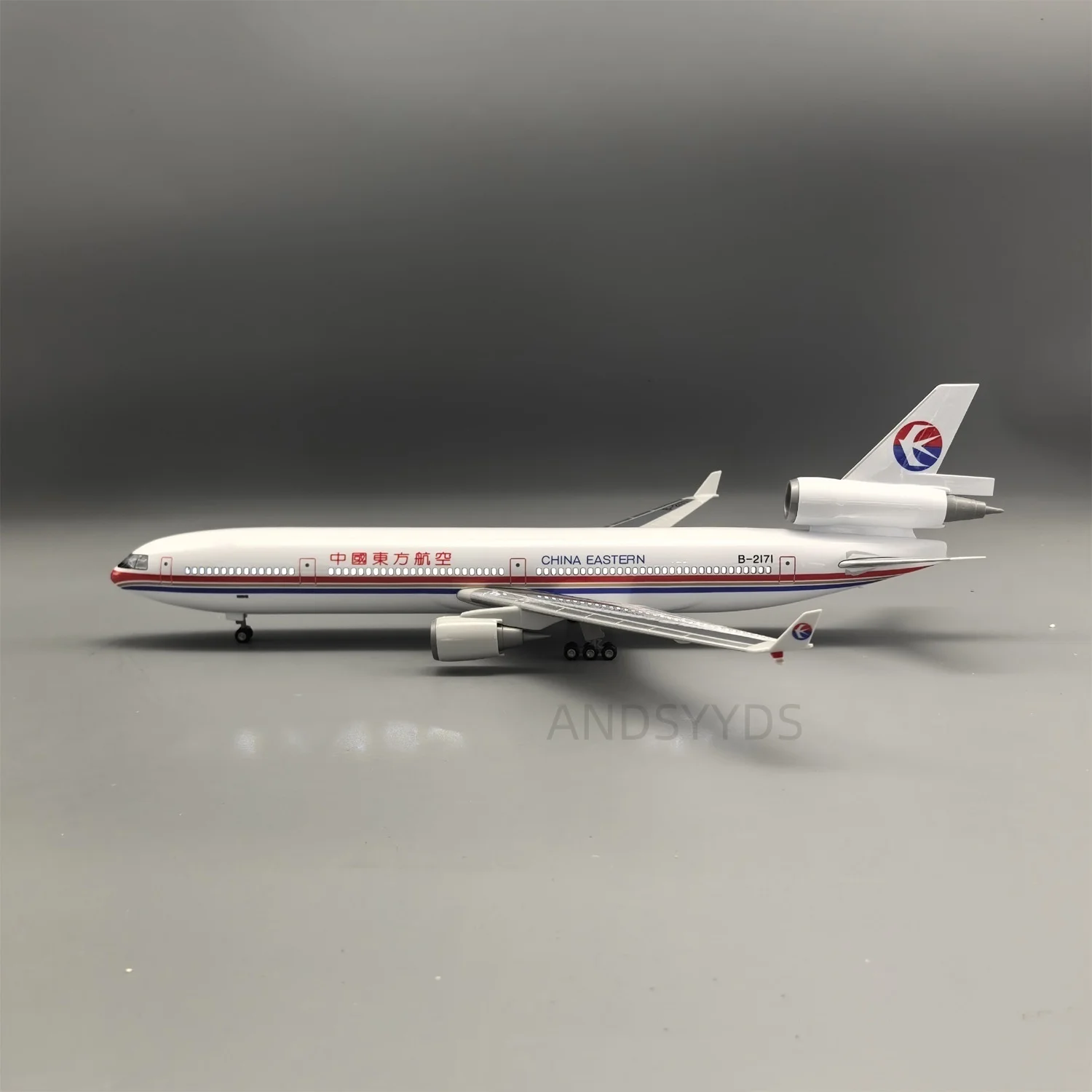 

MD-11 Eastern Airlines 1/150 Scale Diecast Resin Airplane Model with Stand Plane Model 47CM Aircraft Model for Aviation