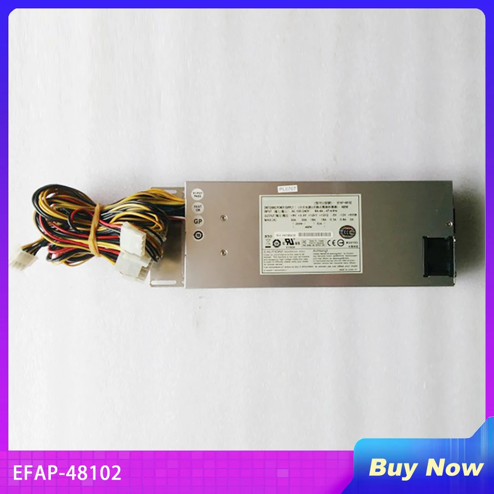 

EFAP-48102 For ETASIS Server Power Supply 480W 1U Perfect Test