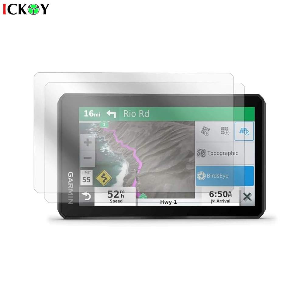 Película protetora de tela LCD para motocicleta GPS Garmin ZUMO XT acessórios de exibição de 5,5 polegadas