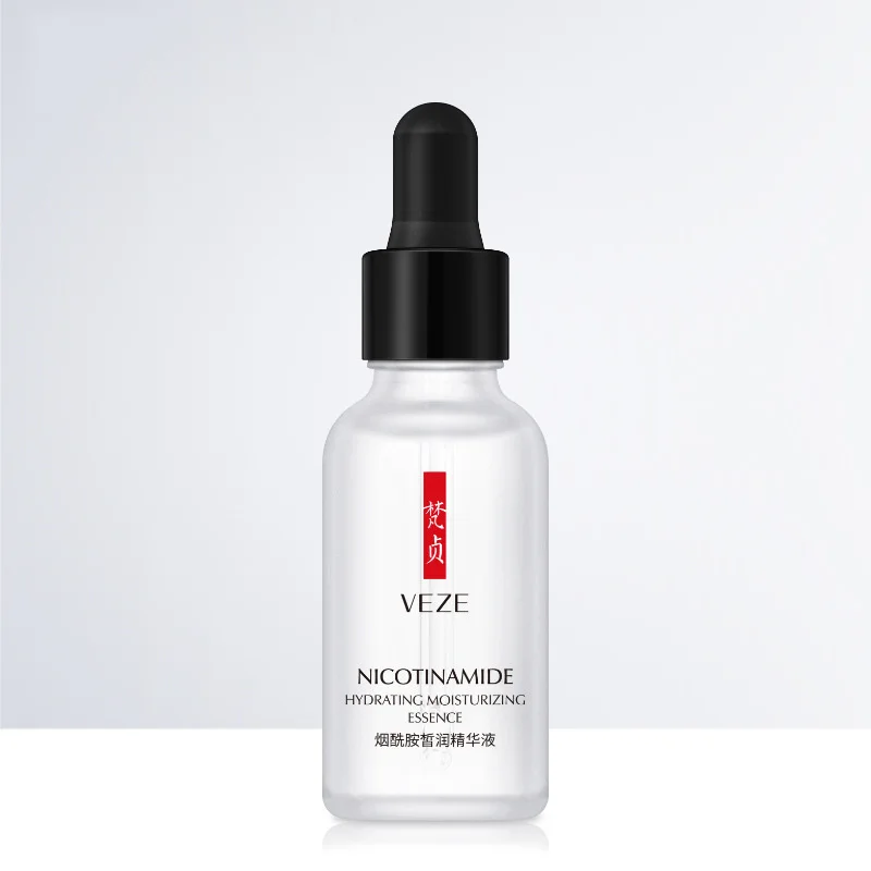 Six Peptide Face Serum Nicotinamide Extract Facial Essence Liquid Moisturizing Refresh Skin Care Shrink Pores