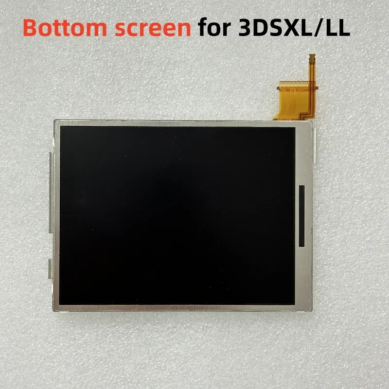 Original New for Nintendo 3DSXL 3DSLL Top Upper Lower Bottom LCD Display Screen Touch Screen Digitizer Glass Volume Camera Flex