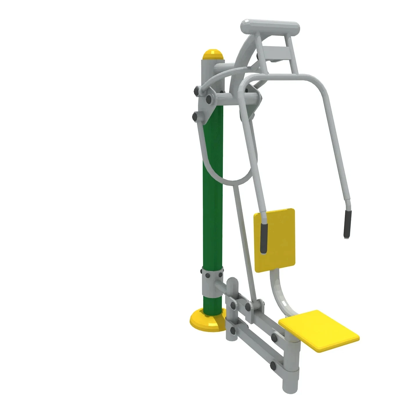 Durable Commercial Galvanized Steel Exercise Machine Children Outdoor Gym Sport Gear for Public Use