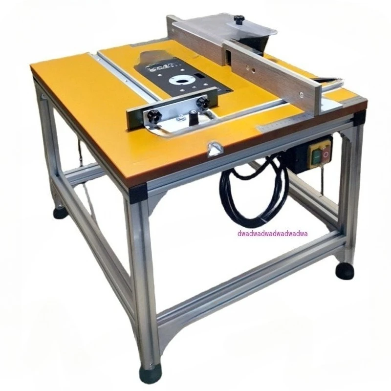 

Woodwork Table System W/ Router Table Lifting Insert Plate, Fence, Miter Gauge Complete Set Bakelite Milling Woodworking Bench