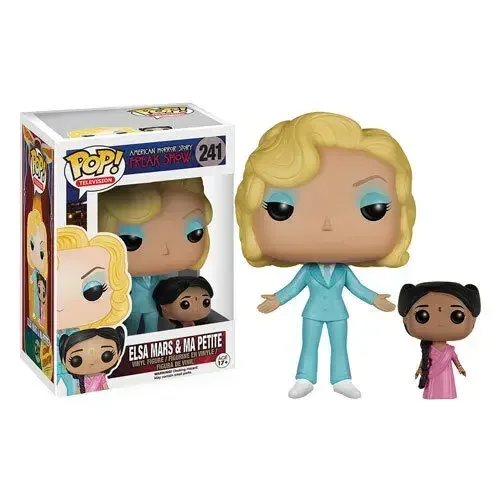 FUNKO POP TV História de Terror Americana Elsa Mars Ma Petite # 241 bonecos de ação brinquedos bonecas presentes para crianças
