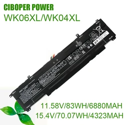 CP Genuine Laptop Battery WK06XL/WK04XL 83Wh/70Wh For OMEN 7 series HSTNN-WB0C M41640-CD1 M41711-005 HSTNN-OB2I M41640-AC1
