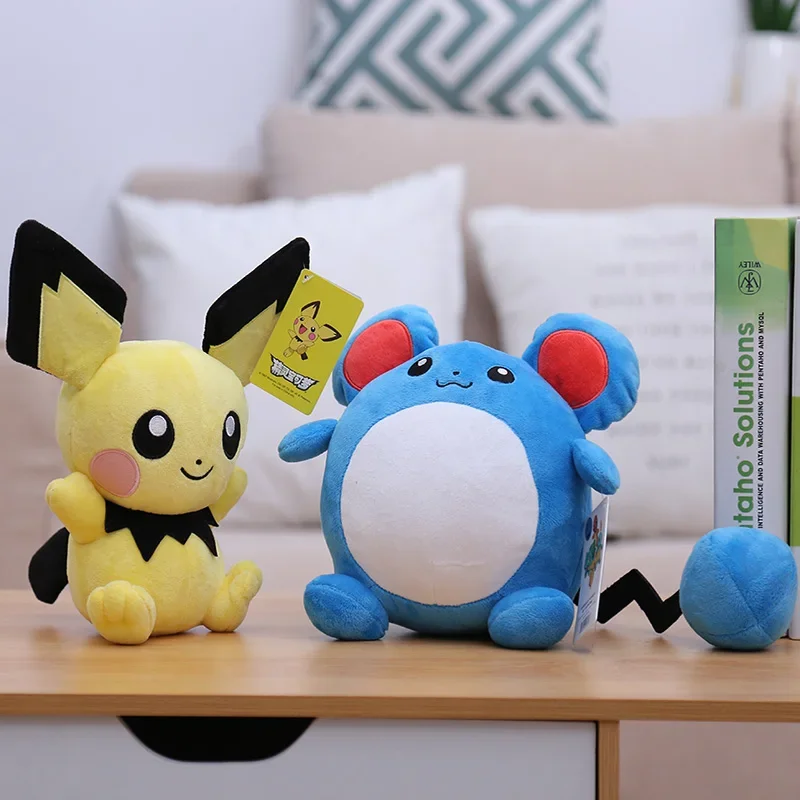 Pikachu Charizard Doll Gengar Squirtle Pokemon Plush Stuff Toy Plush Doll Espeon Glaceon Umbreon Soft Cartoon Toys Kids Gifts