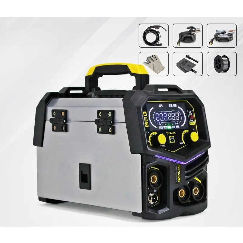 Gas-free two-shielded welding machine small three-in-one portable electric welding machine gas shielded arc welding