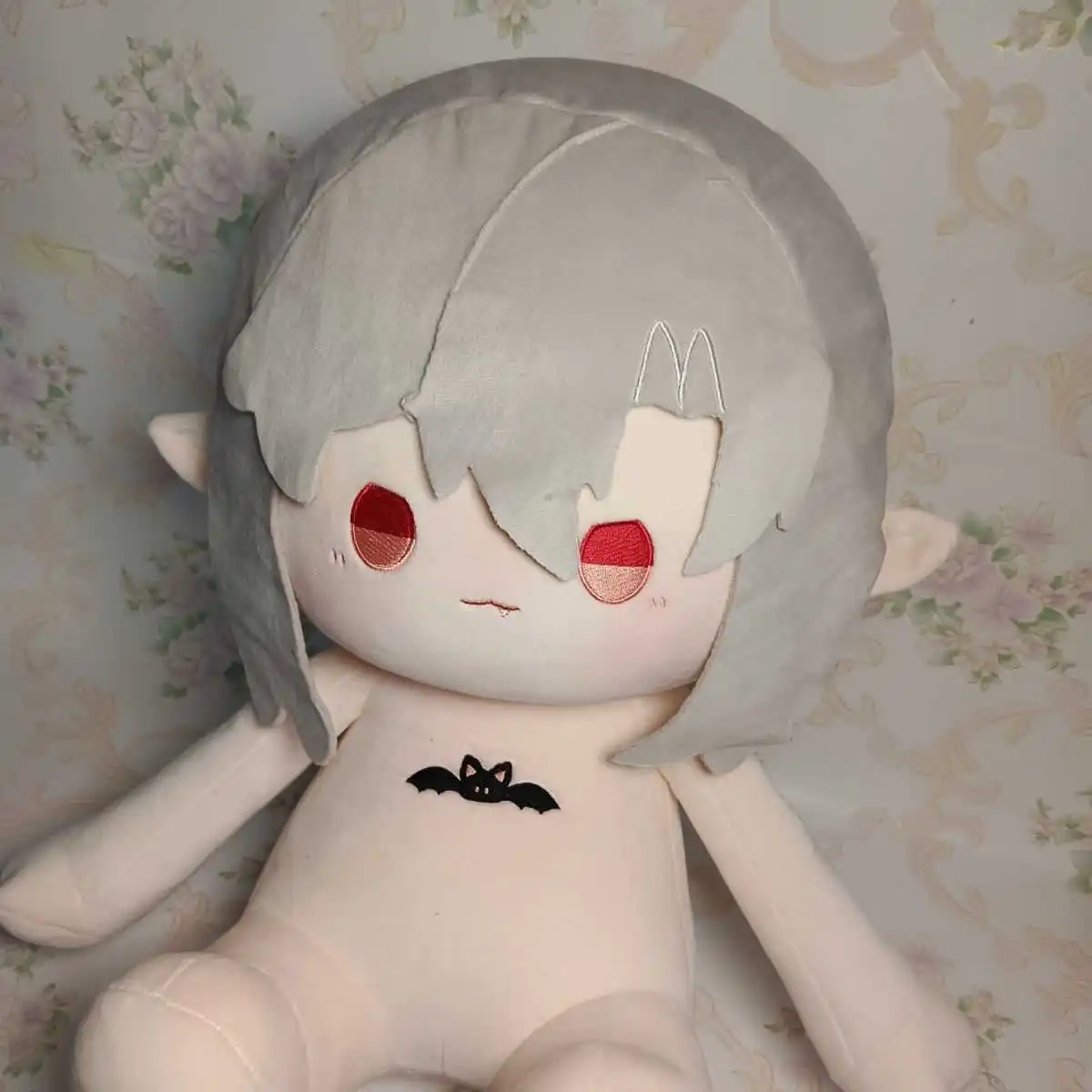 

40CM Seraph of the end Ferid Bathory Anime Attributes Plush Doll Body Dress Up Stuffed Toys Sitting Posture Figures Pillow Gift