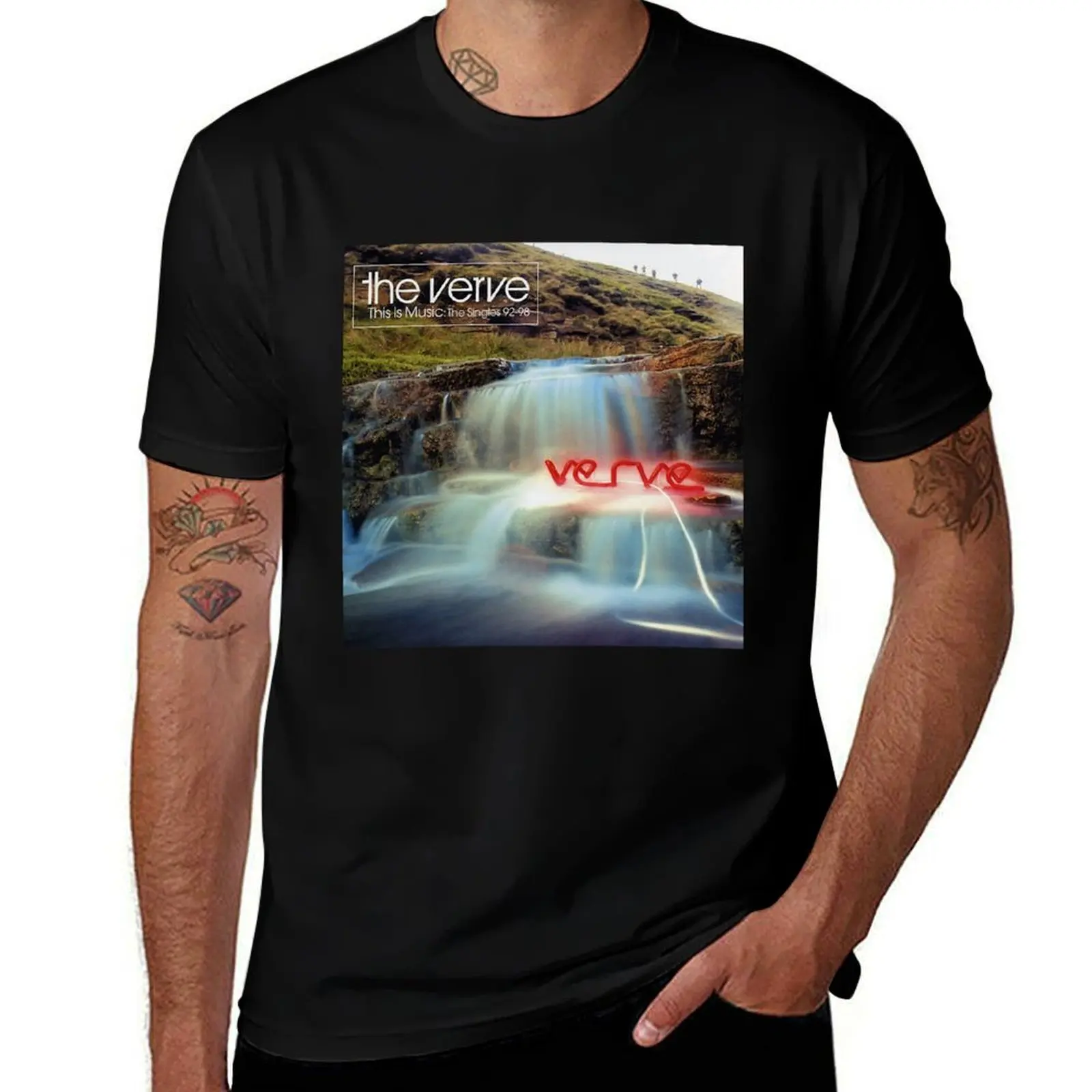 

the verve T-Shirt t shirt personalised cotton tshirt 100% t shirts for man pack cotton T-Shirt