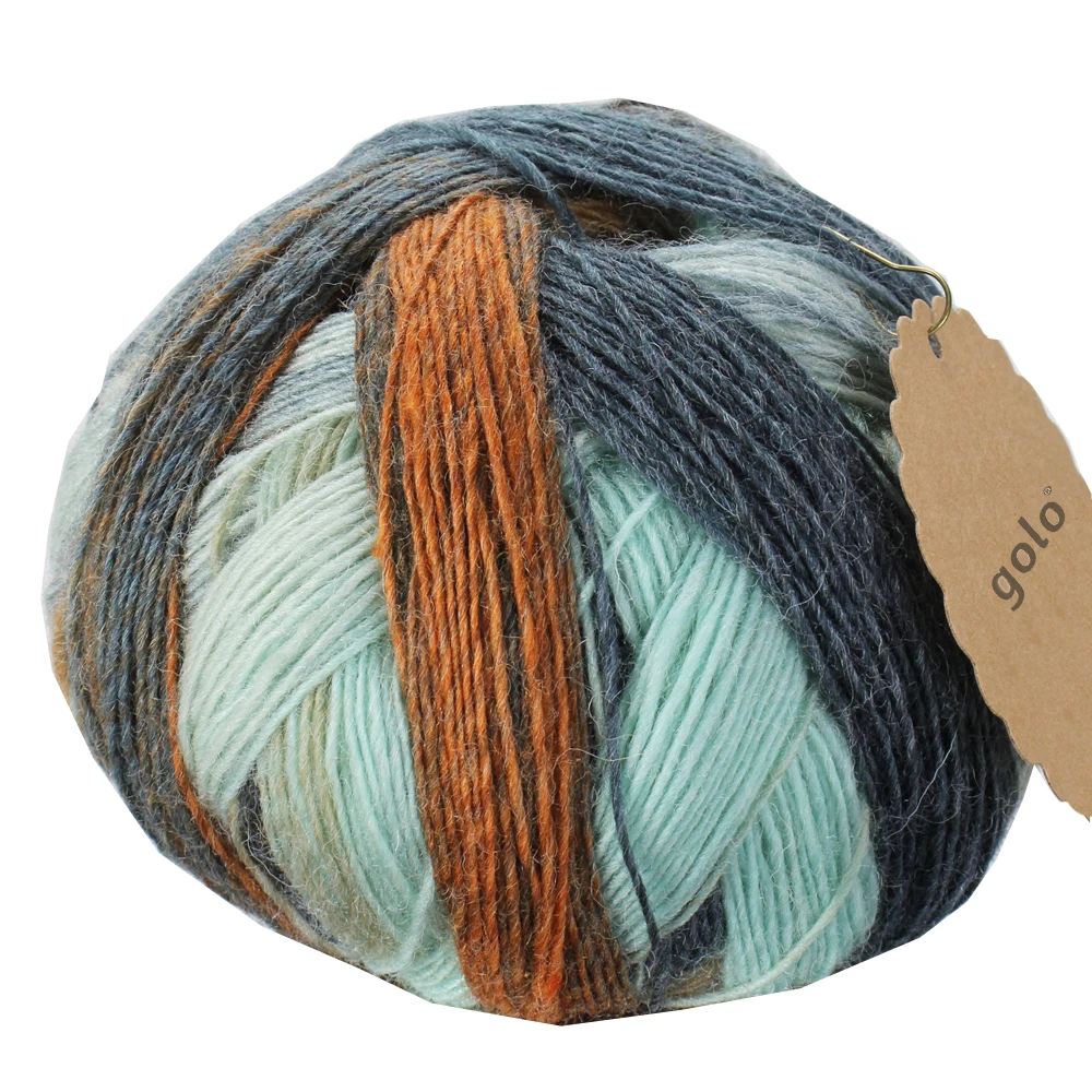 golo wool yarn for weaving Knitting Wool ball Cashmere yarn for hand knitting