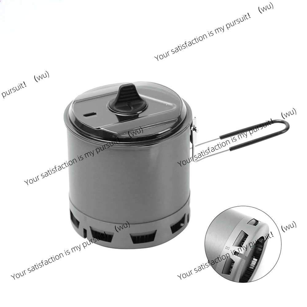 ZOCI G2 Petrel خفيفة الوزن في الهواء الطلق عالية الكفاءة وعاء مبادل حراري للمشي السفر التخييم 750 مللي