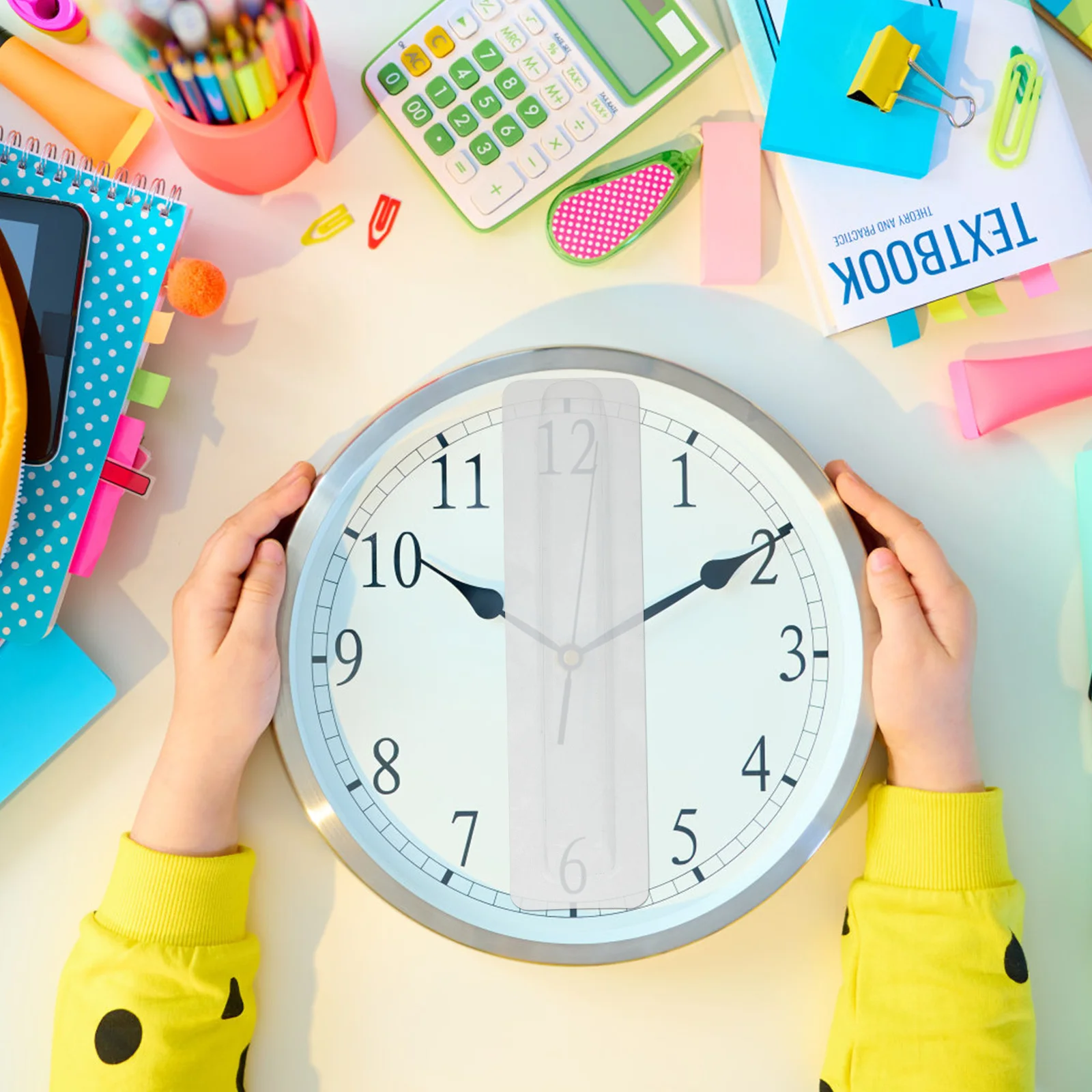 

20pcs Pointer Protection Box Plastic Wall Clock Pointer Protector Clock Hands Protective Covers Accessory Home Decor