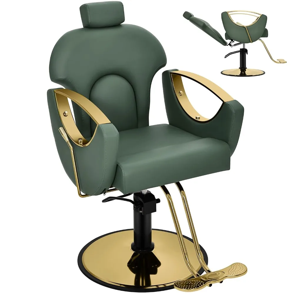 Salon Barber Chair for Hair Stylist, Styling Chairs for Home Barbershop