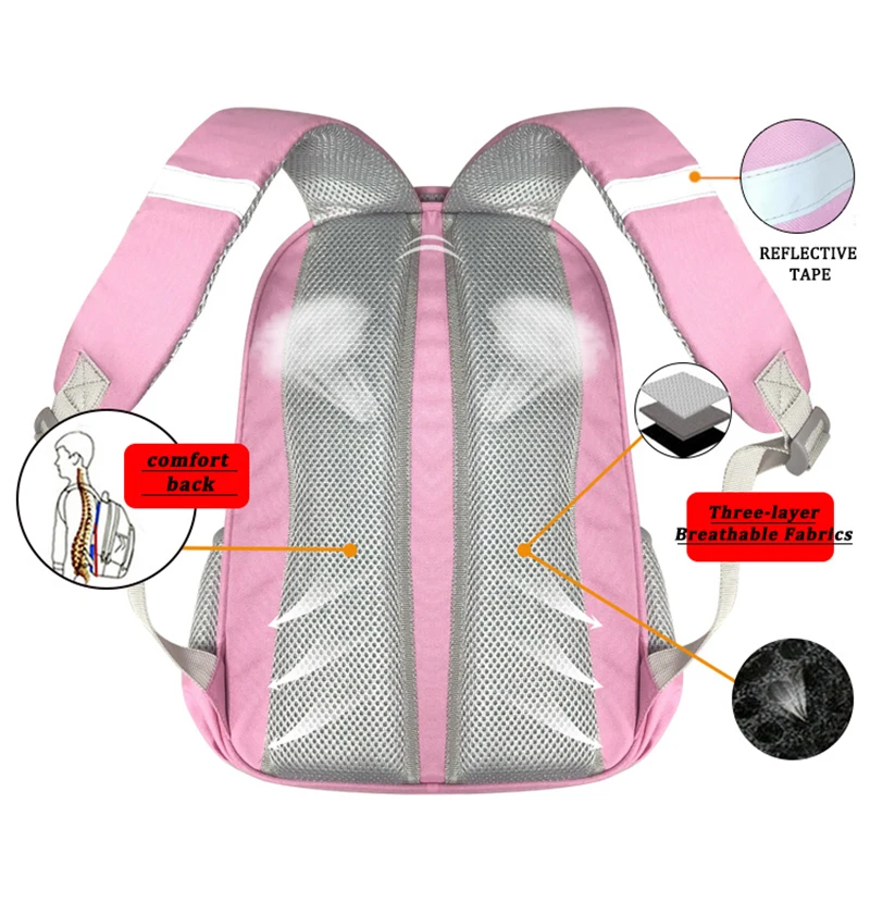 Mochila desenhos animados de bailarina, mochila escolar para crianças, bolsa para jardim de infância, meninas, bolsa rosa de livros, presente