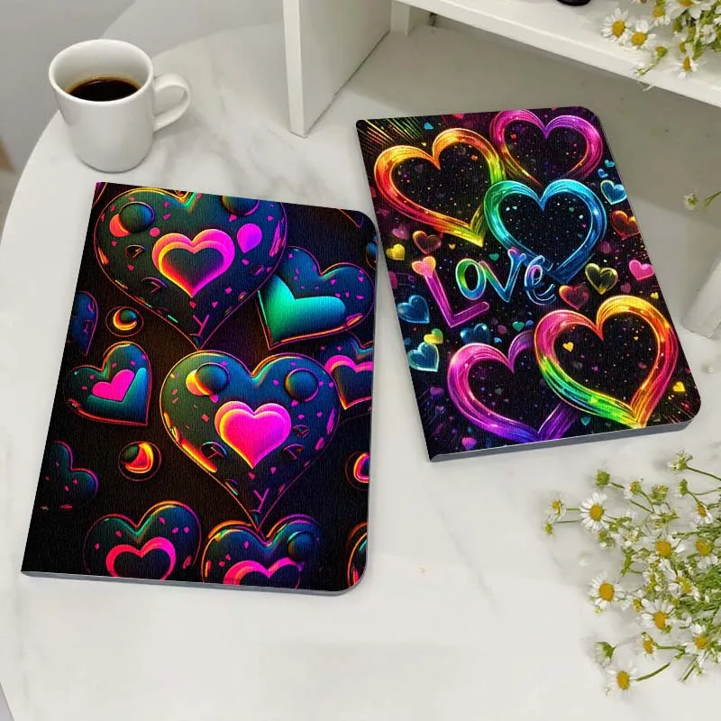 

Светящийся чехол для планшетов Lenovo Xiaoxin Tab Pad K11 K10 M10 P11 3rd Plus Pro Legion Y700 Y900 Gen4 2 с пайетками и дизайном «Любовь», крутой подарок