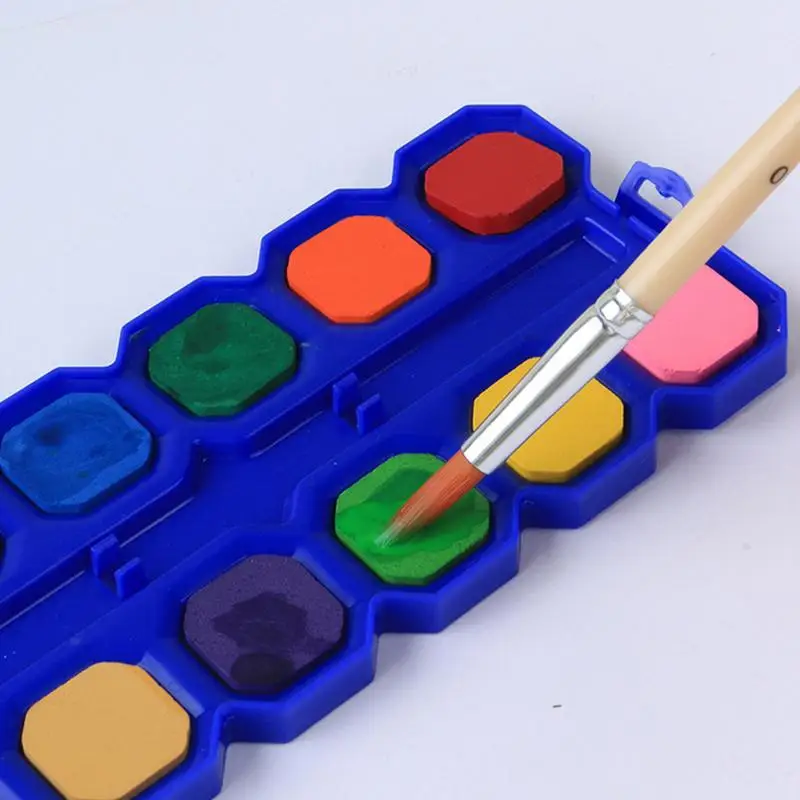 طقم فرش دهان للفنانين ، شعيرات نايلون ، طقم فرش طلاء للأكريليك ، زيت ، ألوان مائية ، غواش ، مشغولات فنية ، 6 *