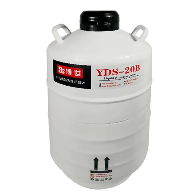 

Liquid Nitrogen Semen Tank Cryogenic 20 L Storage Container Vessel Cow Semen Storage Flask