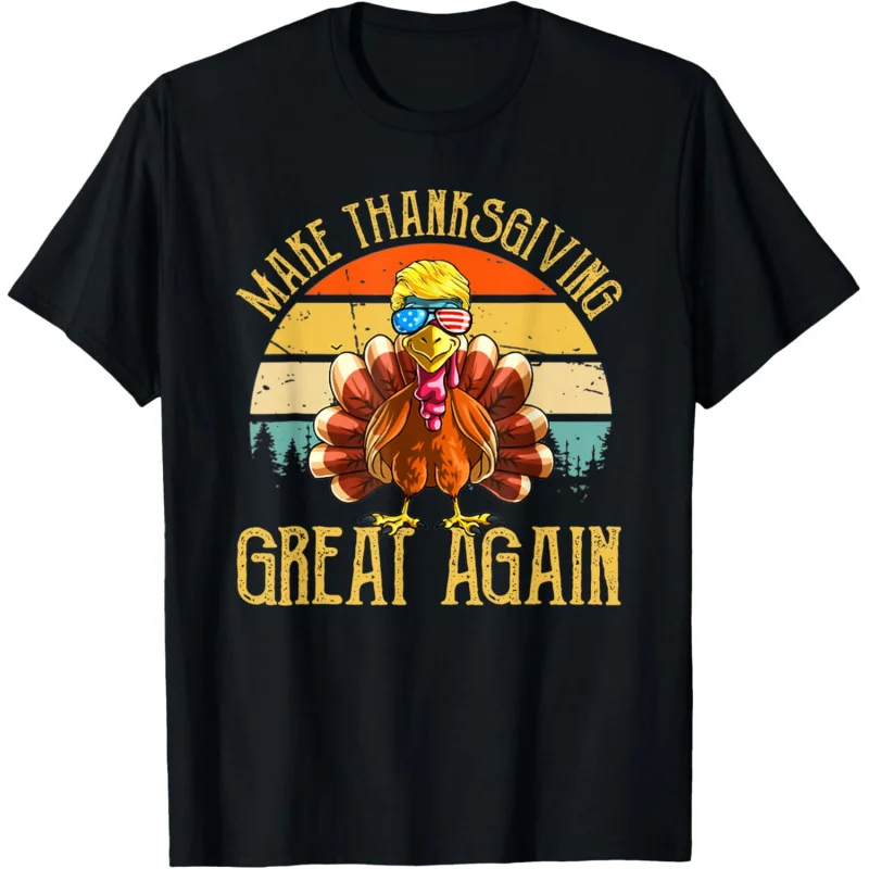 

Make Thanksgiving Great Again Trump vintage gift T-shirt