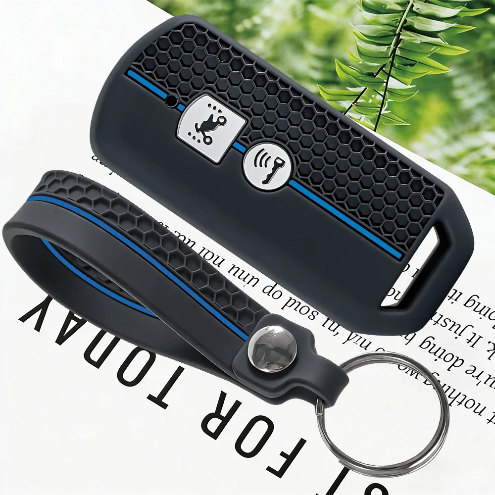 Funda de silicona para llave de Honda SH 125 Forza 350 250 750 ADV 150 X-ADV SH150i SH300 150 PCX 125 2020-2023, llavero, cubierta para llave