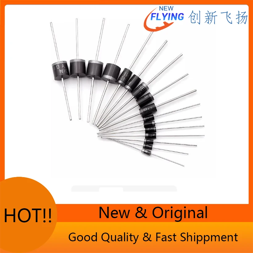 Free Ship 100Pcs Diode 1N4001 1N4002 1N4003 1N4004 1N4005 1N4007 1N4148 1N5399  1N5817 1N5819 1N5822 1N60 RL207 IN 1N5401 1N5408