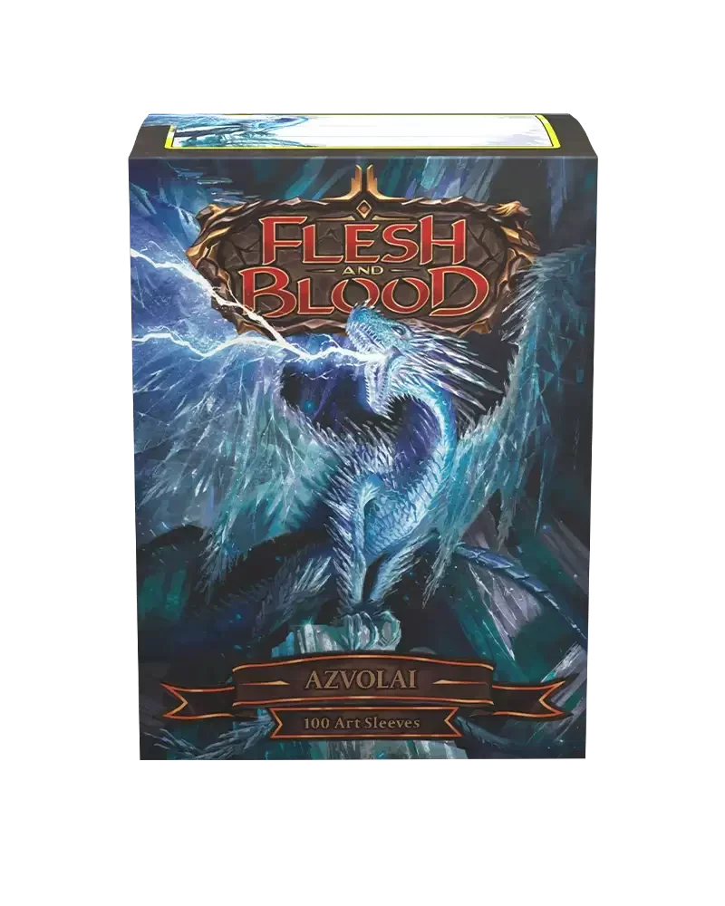 Dragon Shield 100 Card Matte Art Card Sleeves Flesh and Blood FAB Standard Size Protector Covers For MTG/Pokemon Game Cards