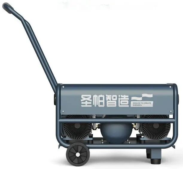 6L Digital Display Air Compressor Good Quality Oil-Free Silent Intelligent Control Box Core PLC Components