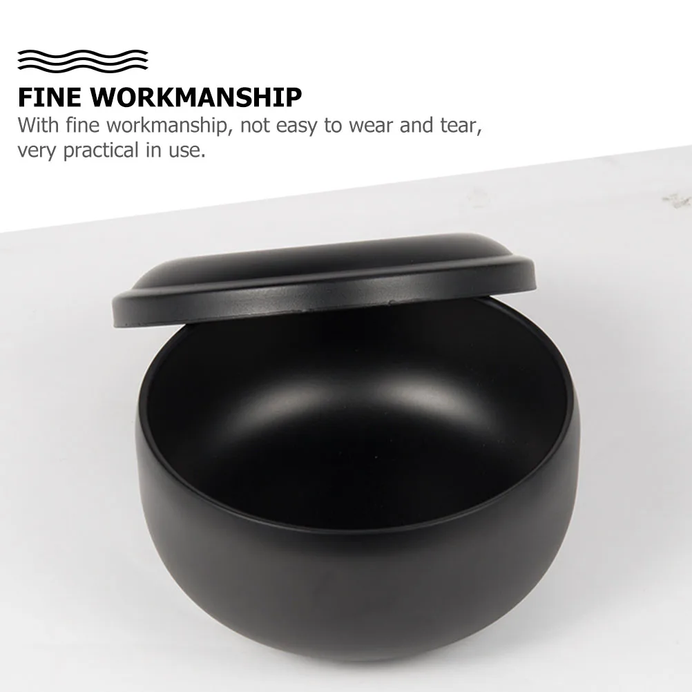 

1pc Practical Men Use Foaming Stainless Steel Large Capacity Durable Container Foaming Lid Accessory Home Use Bubbling Soap Bowl