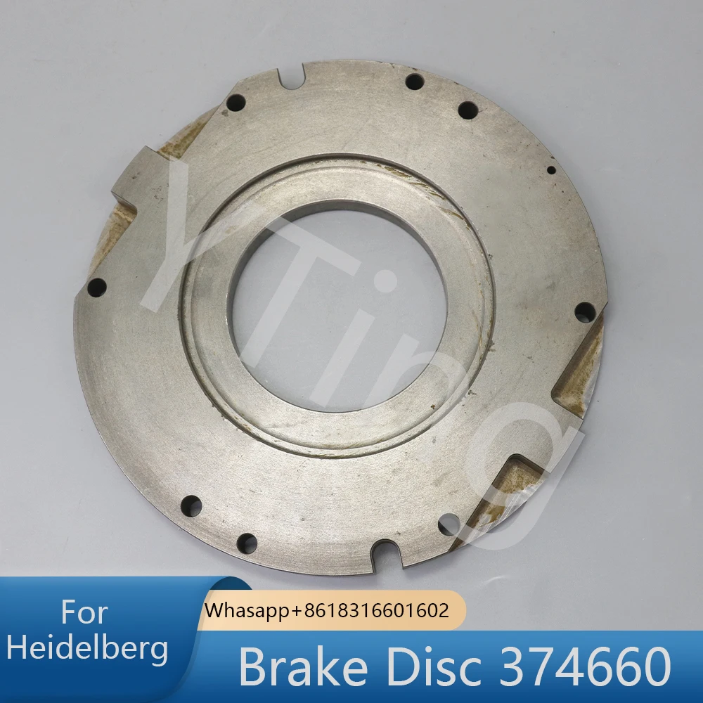 Heidelberg Printing Machine Accessories Heidelberg Main Motor Brake Assembly Brake Disc SM74 Brake Disc 374660