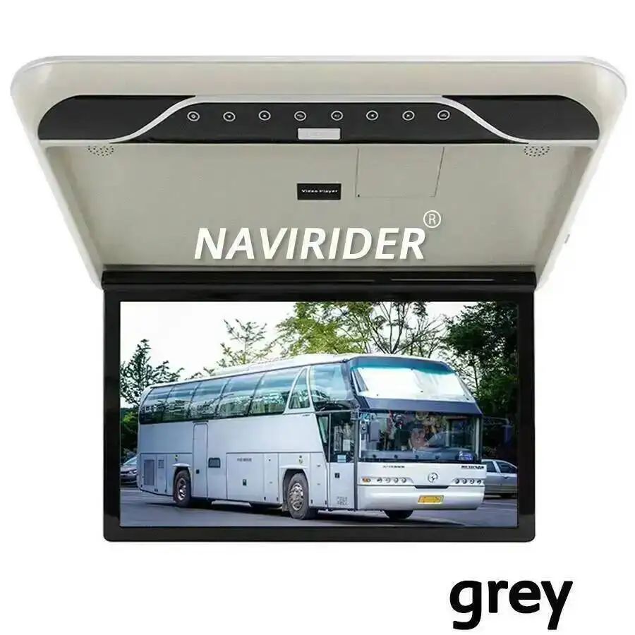 Monitor de techo de techo para coche, entrada HDMI de 19 pulgadas, USB, FM, MP5, Multimedia para Ford Transit Courier Tourneo, reproductor de vídeo Universal