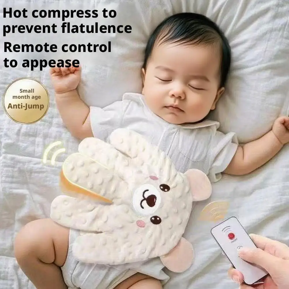 Oreiller de sommeil automatique réglable pour bébé, prévention des éclats, paumes apaisantes, télécommande, aide au sommeil pour bébé, paumes des mains
