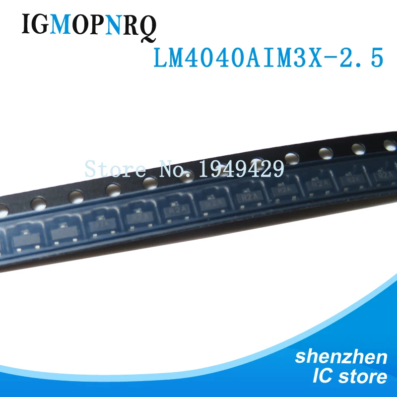 10PCS LM4040AIM3X-2.5 LM4040AIM3XI SOT23-3 LM4040A LM4040 LM