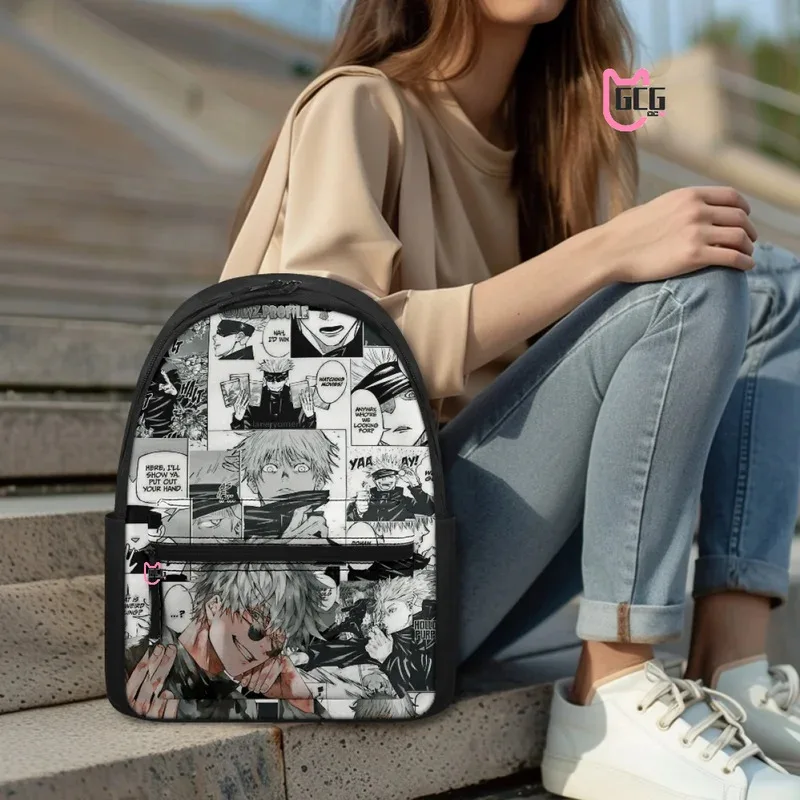 

2025 yiyi Anime Satoru Cosplay Jujutsu Kaisen Manga style printed backpack Gojo Series Student Large Capacity Customized Ba