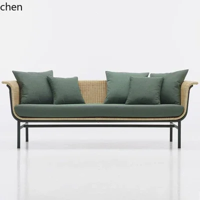 TQH-c13  outdoor rattan chair three-piece courtyard rattan yard furniture balcony garden